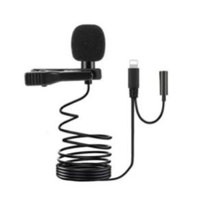 Micrófono Lavalier Solapa Lightning iPho